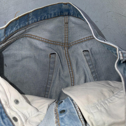 Levis 501 Vintage 80s Redline Selvedge USA XX Jeans Light Wash 38x40 Act 36x36