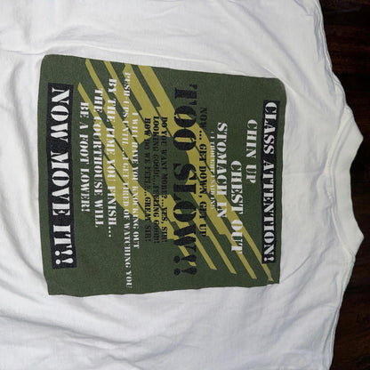Oneita Boot Camp Vintage T Shirt 90s Military Army Training Soldier Funny Humor