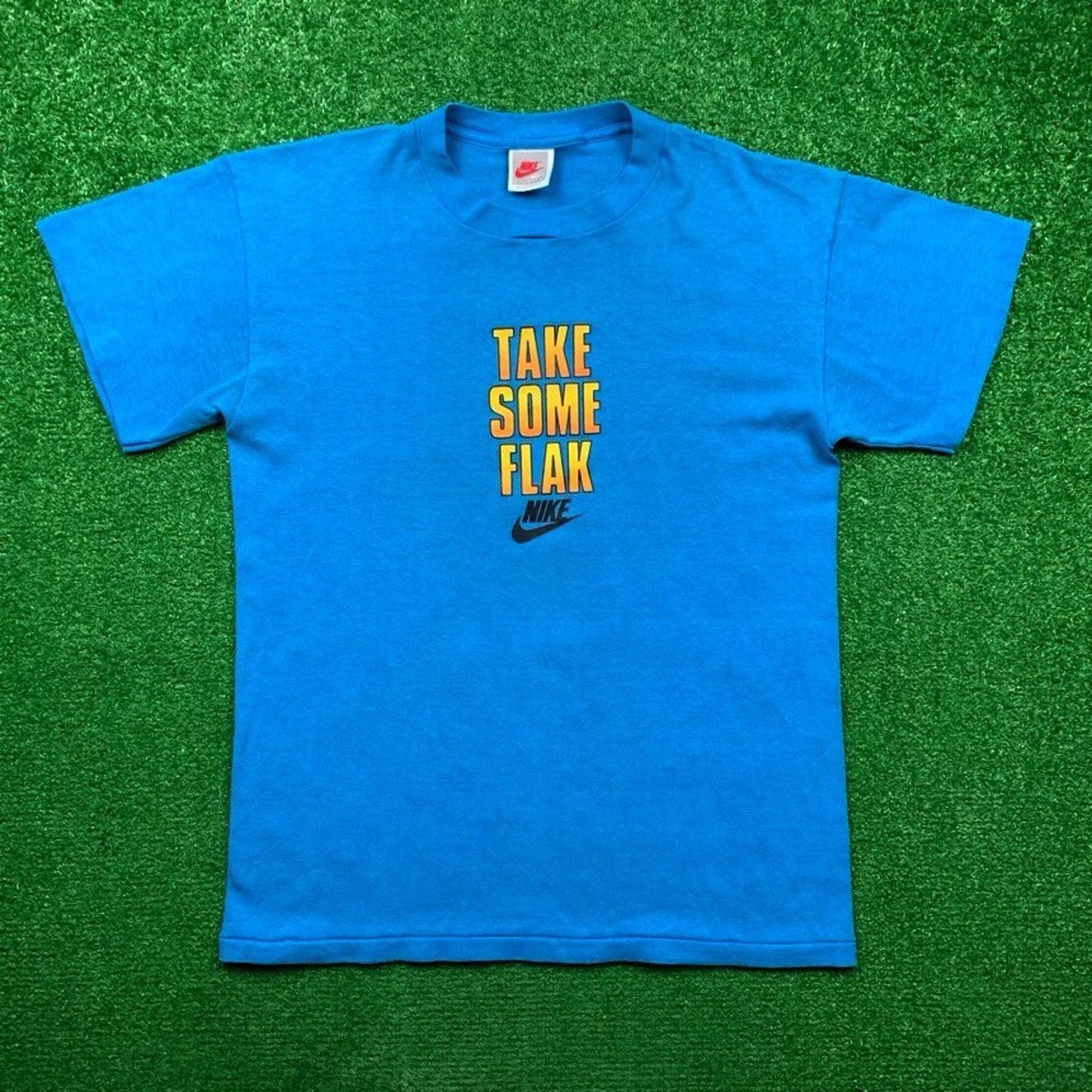 Nike Air Force 3 Take Some Flak Rare Vintage T Shirt USA Rare 80s 90s Rap Music
