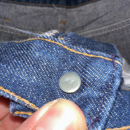 1970s VTG Workwear Denim Jeans Size 30x29 70s Rockabilly 501 High Rise Talon