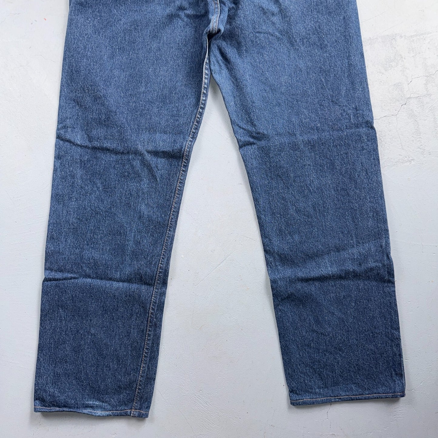 Levis 501 Vintage 80s USA XX Straight Leg Jeans Blue Dark Wash 40x34 Act 38x30