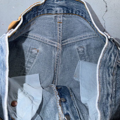 Levis 501 Vintage 90s USA XX Straight Leg Jeans Blue Light Wash 30x30 Act 27x28