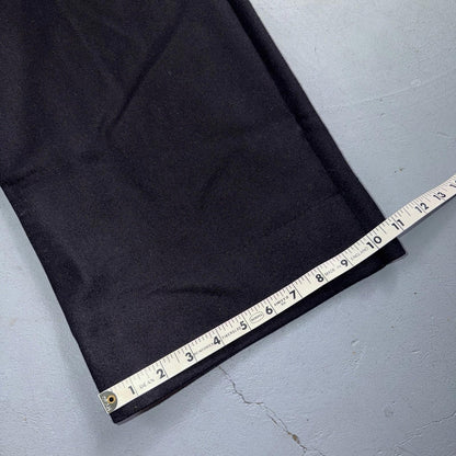 VTG 40s WWII US Naval Clothing Factory Wool Sailor Pants Navy 30L Bell Bottoms