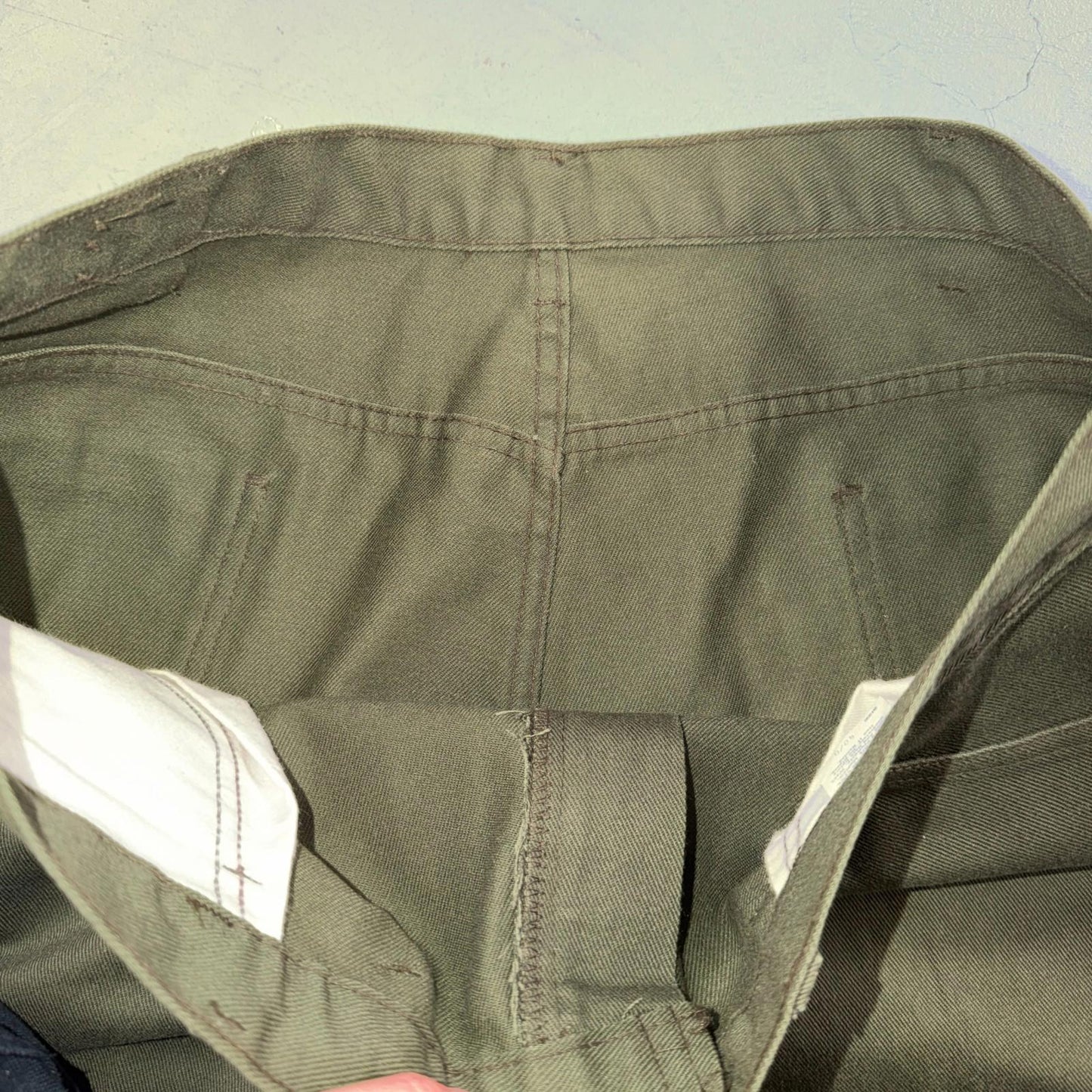 Vintage Osh Kosh Bgosh Pants Mens 40 (38x28) Green Union Made Sanforized 70s
