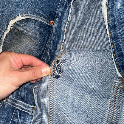 Levis 501 Vintage 70s SS Redline Selvedge USA XX Jeans Med Wash 48x30 Act 44x26