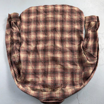 Pendleton Shirt L Red VTG Virgin Wool Preppy Fireside 60s 70s Outdoors Mens