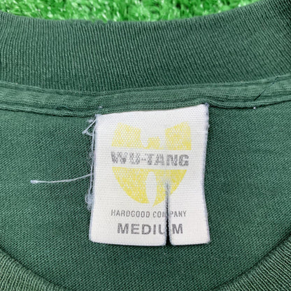 GZA Wu Tang Vintage T Shirt Karate Rap Wu Wear 90s Art Photo NYC Gangsta Music