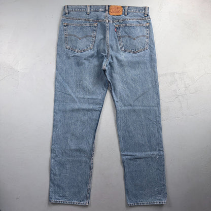 Levis 501 Vintage 80s USA XX Straight Leg Jeans Blue Light Wash 40x32 Act 39x31