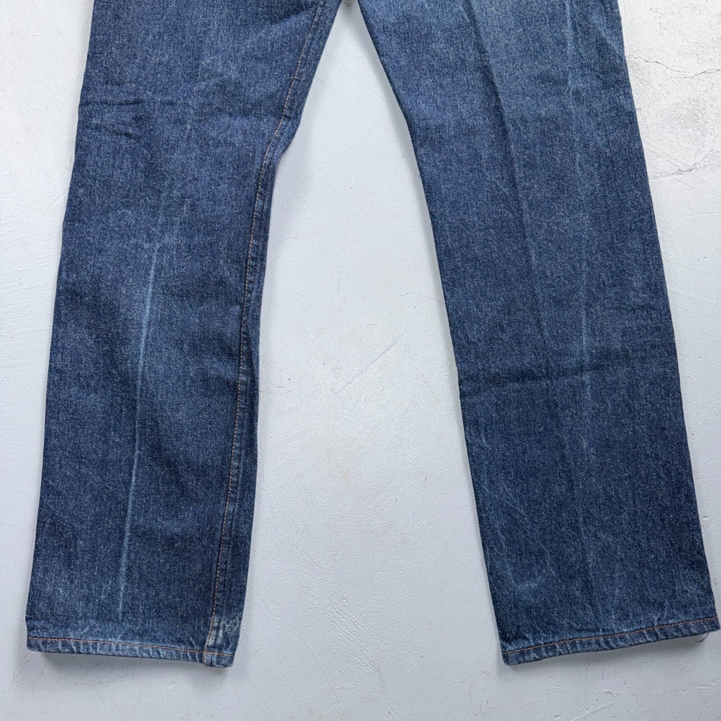 Levis 501 Vintage 80s USA XX Straight Leg Jeans Blue Dark Wash 36x34 Act 33x33