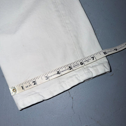 Levis 501 Vintage 90s USA XX Straight Leg Jeans White Light Wash 33x32 Act 31x31