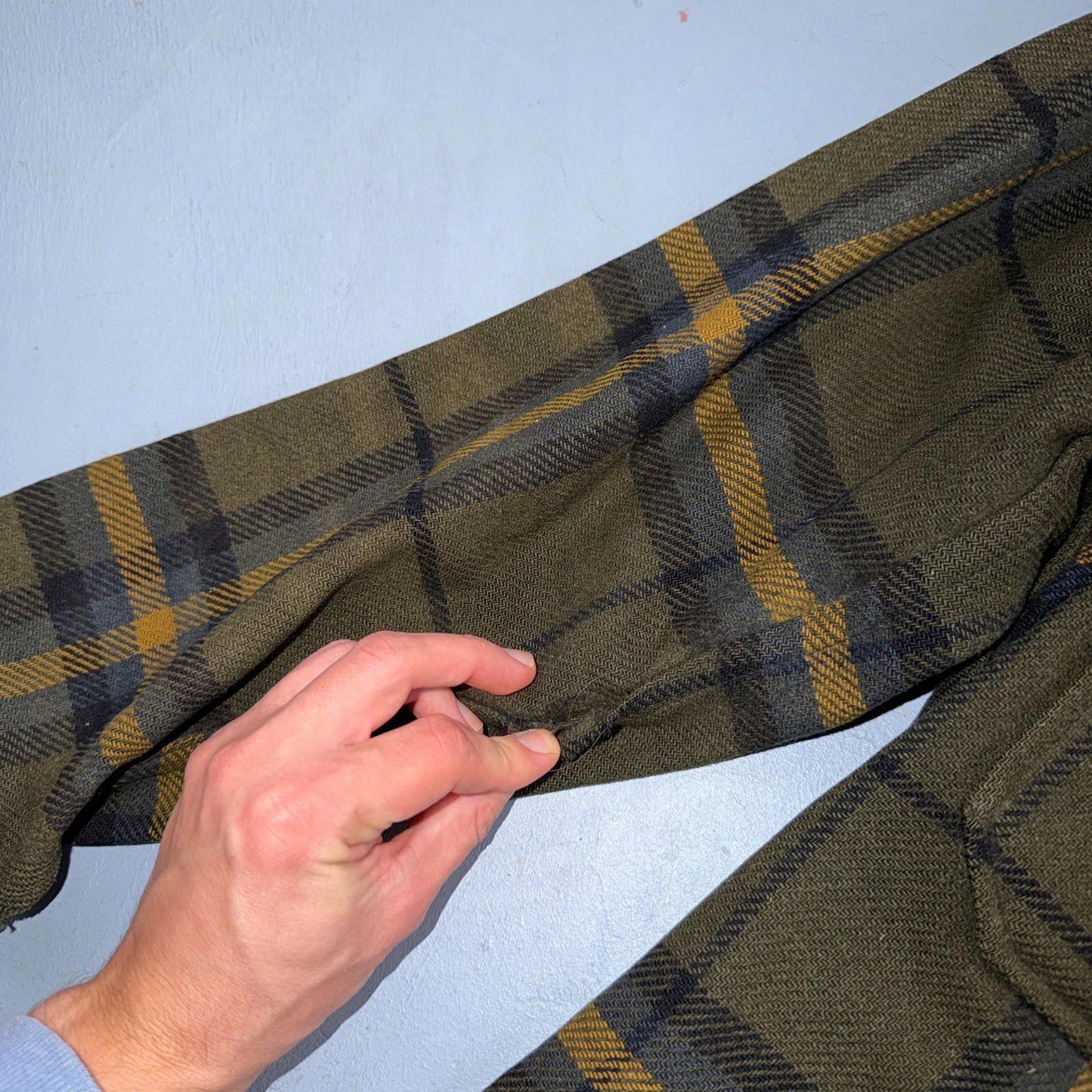 VTG Pendleton Mens Mackinaw Cruiser Wool Coat M Brown Plaid Field Jacket 70s