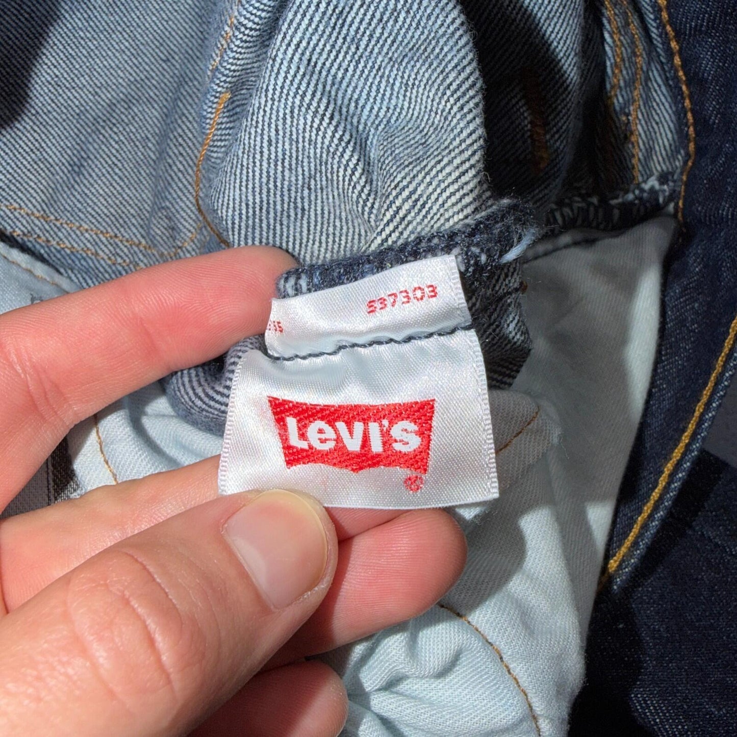 Levis 501 Vintage Y2K Deadstock XX Straight Leg Jeans Black Dark Wash 33x32