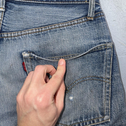 Levis 501 Big E Vintage 60s Redline Selvedge USA XX 1960s Jeans 66 Act 31x30