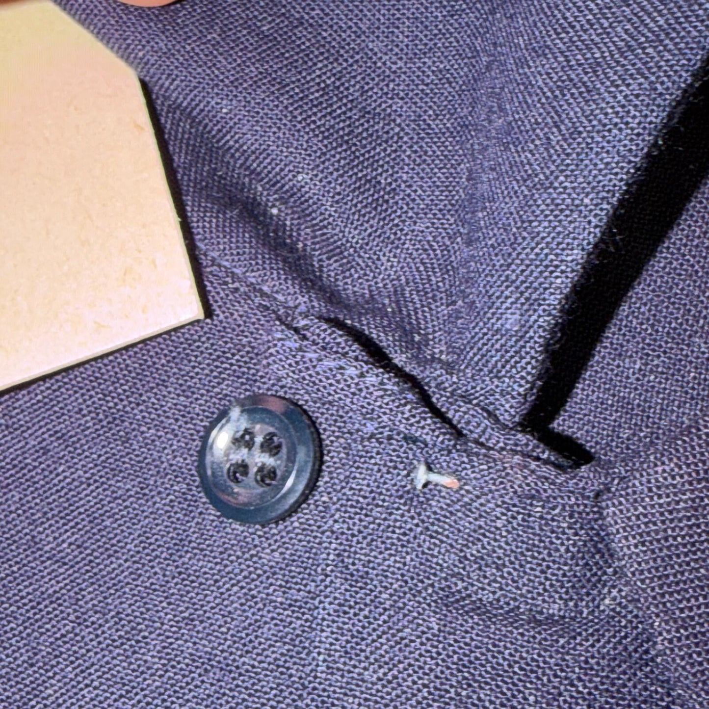 1950s NOS Gabardine Long Sleeve Button Up Loop Collar Shirt M VTG 50s Rockabilly