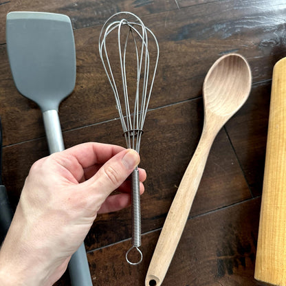 Kitchen Utensils Spatula Rolling Pin Wooden Spoon Mixing Spreading Glaze Lot Set