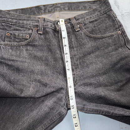 Levis 501 Vintage 80s USA XX Straight Leg Jeans Black Light Wash 30x32 Act 29x31
