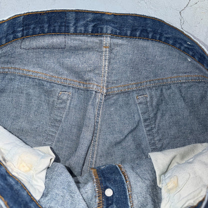 Levis 501 Vintage 80s USA XX Straight Leg Jeans Blue Light Wash 40x32 Act 37x28