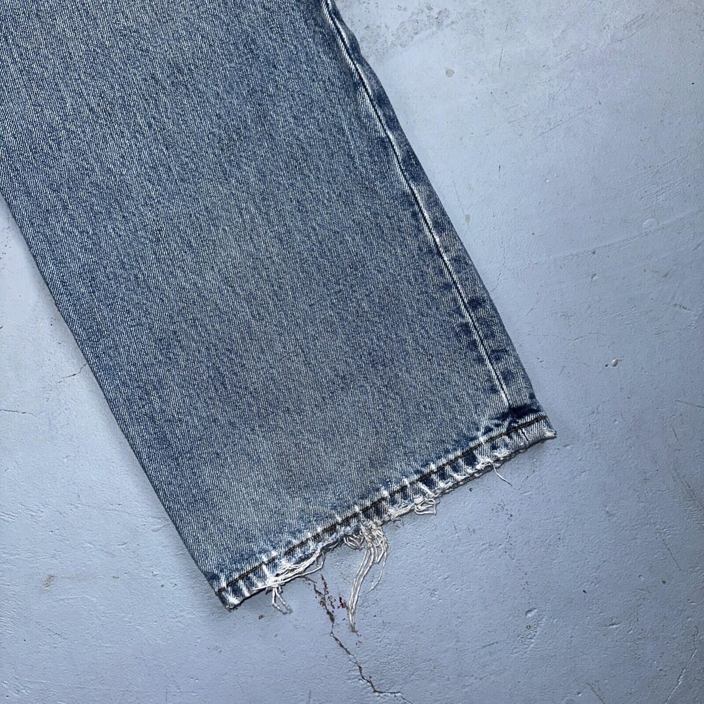 Levis 501 Vintage 90s Mexico Straight Leg Jeans 36x34 Y2K Light Wash Act 34x34