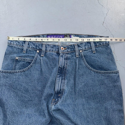 Levis NOS Vintage 90s Silvertab Baggy Loose Denim Jeans USA Blue Mens DS 36x30