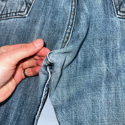 Levis 501 Vintage Y2K XX Straight Leg Jeans Blue Med Wash 38x36 Act 37x29