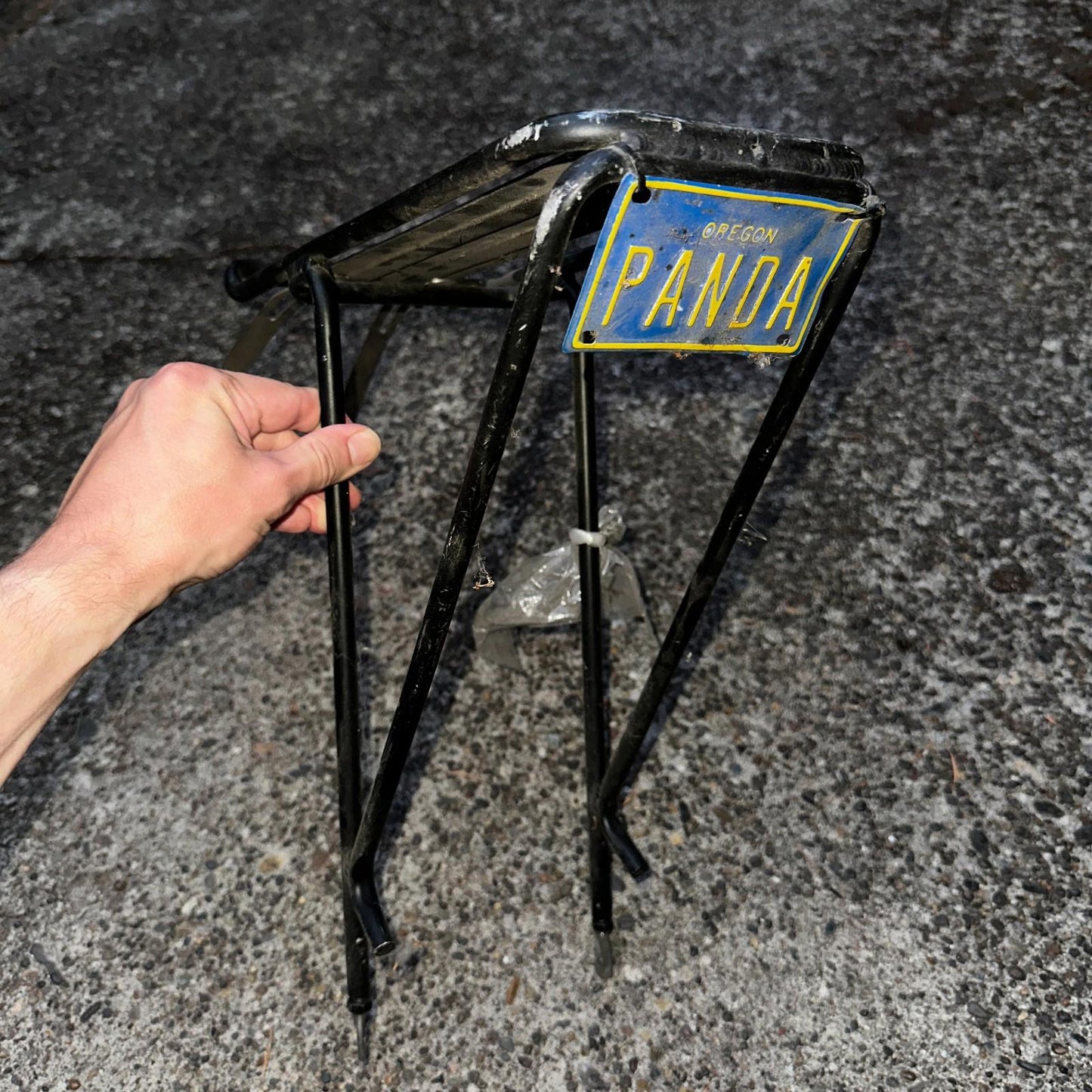 Trek Interchange Rear Cargo Rack Alloy Road Mountain Touring Bike License Plate