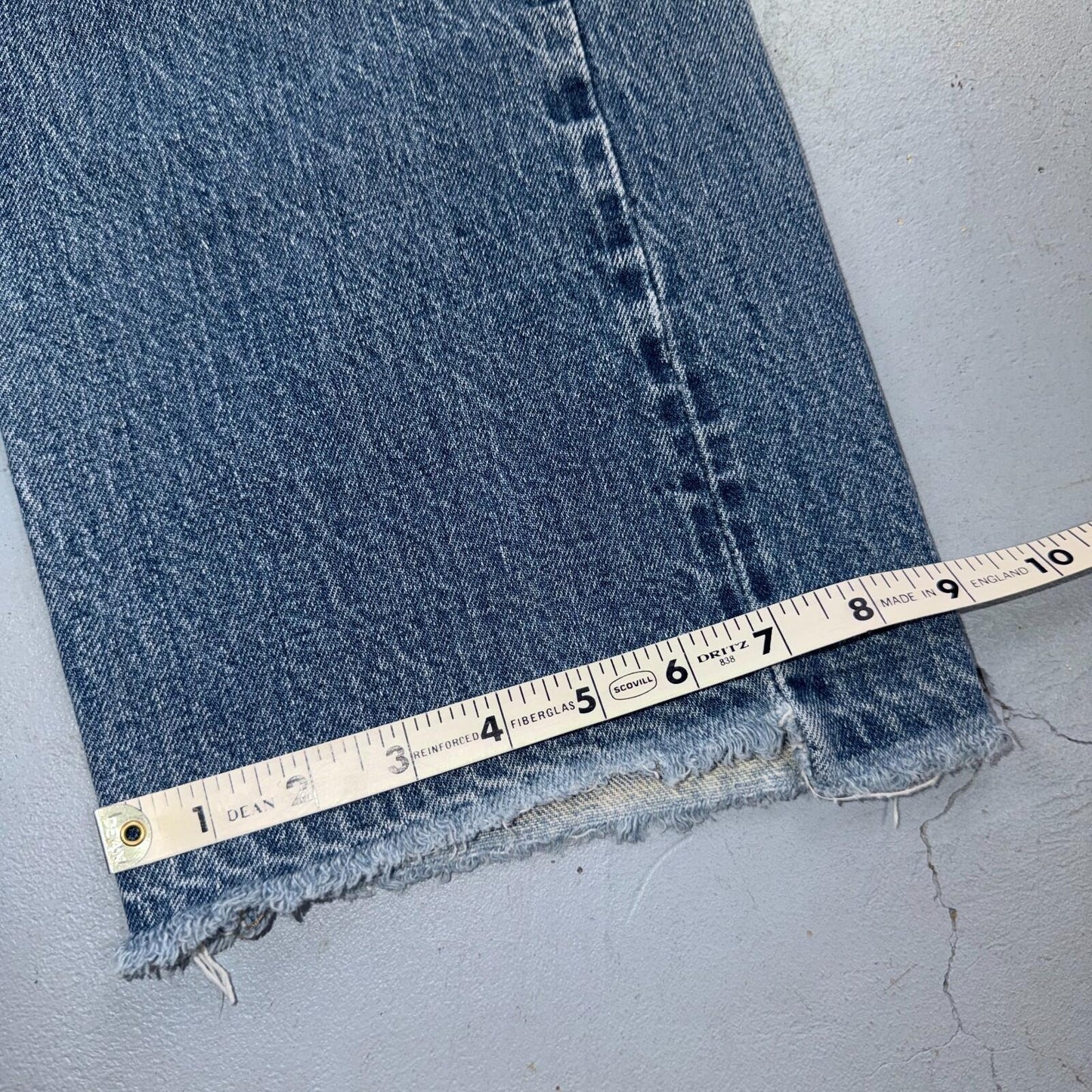 Levis 501 Vintage 70s SS Redline Selvedge USA XX Jeans Light Wash 38x33 Ac 35x29