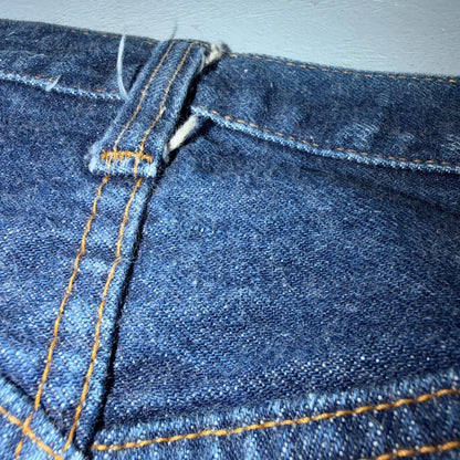 Levis 501 Vintage 80s Redline Selvedge USA XX Jeans Dark Wash 34x38 Act 31x34