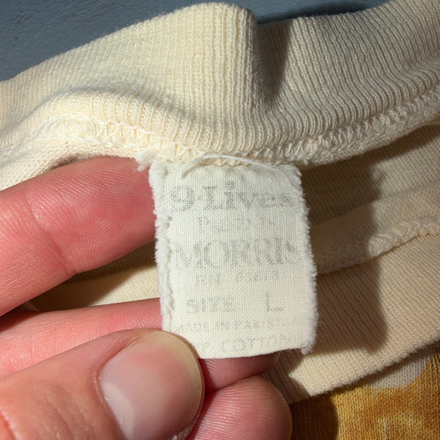 Vintage 1980s Morris The Cat Single Stitch 9 Lives Made In USA 80s Tee Shirt L