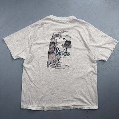 Vintage Stuart Island Washington T Shirt Bird Wildlife Nature Graphic Tee 90s