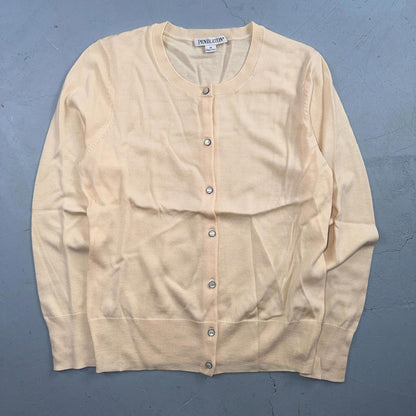 Pendleton 100% Merino Wool Button Up Cardigan Sweater Women's M Basic Ivory
