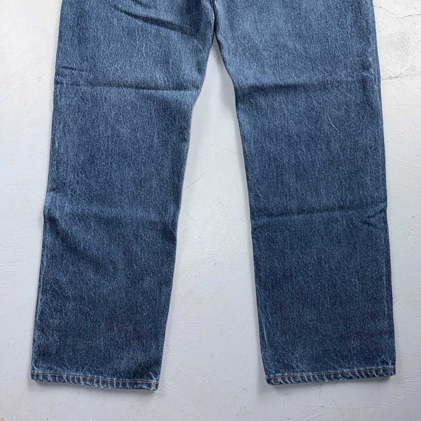 Levis 501 Vintage 80s USA XX Straight Leg Jeans Blue Dark Wash 34x30 Act 32x27