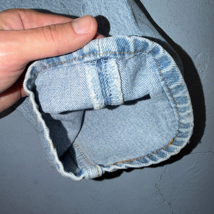 Levis 501 Vintage 90s USA XX Straight Leg Jeans Blue Light Wash 28x32 Act 26x31