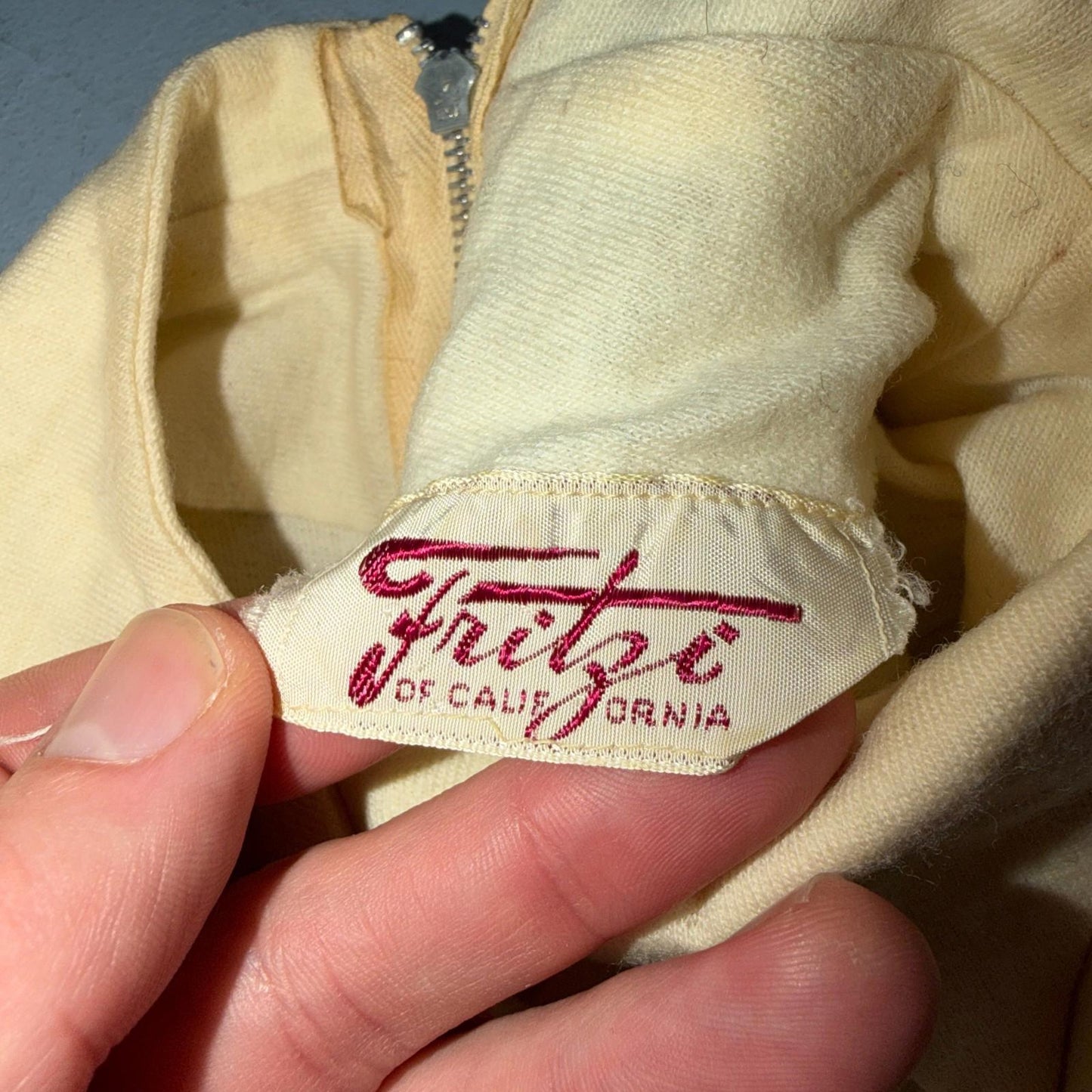VTG 1960s 1970s Wool Top Sweater Rockabilly Womens Mod Knit Fritzi California