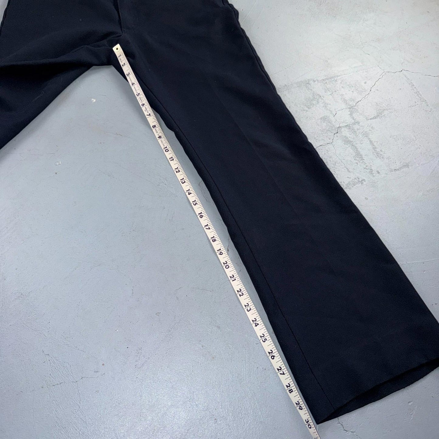 VTG 70s US West Navy Western Cowboy 33x30 Poly Rodeo Formal Slacks Pants Talon
