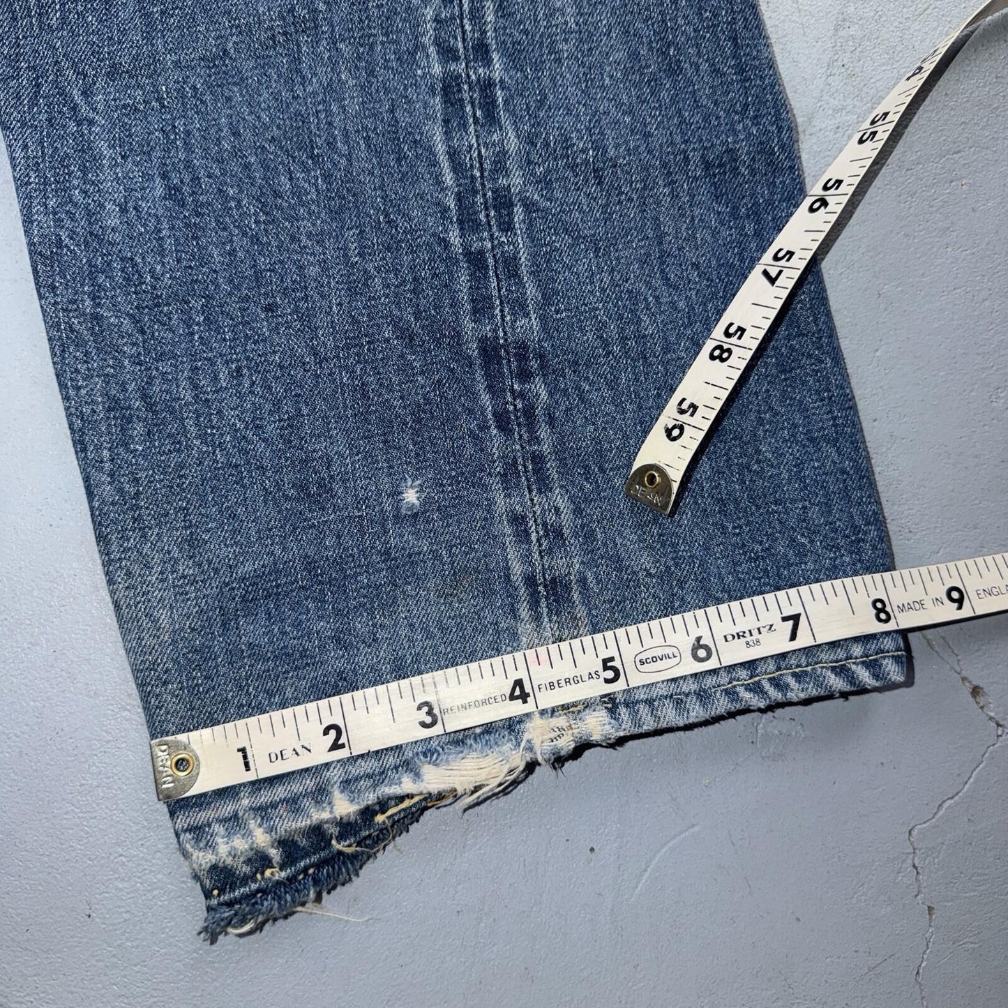 Levis 501 Big E Vintage 60s Redline Selvedge USA XX 1960s Jeans 66 Act 31x30