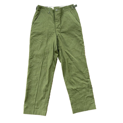 Original 1951 Dated Wool OG-108 Trousers 31x29 Military Pants Not HBT WWII WW2