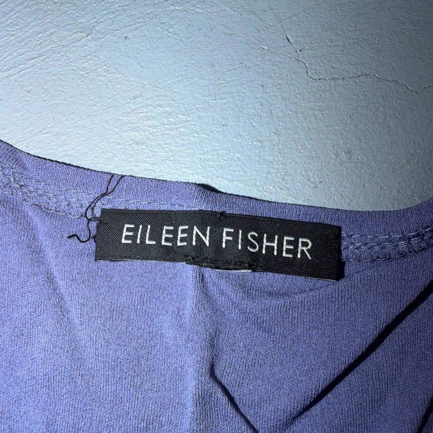 Eileen Fisher Woman Tank Top XS Purple Sleeveless Knit Camisole Soft Cute