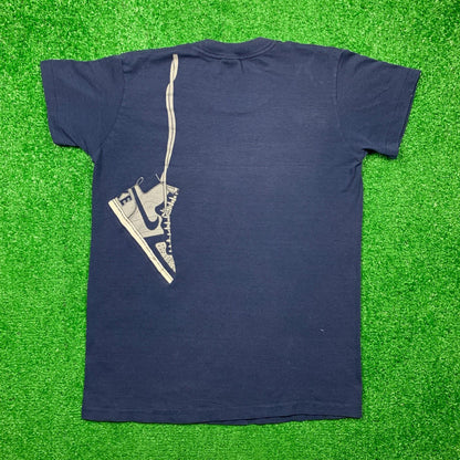 Vintage Nike T Shirt USA Over The Shoulder Jordan Single Stitch 1985 Terminator