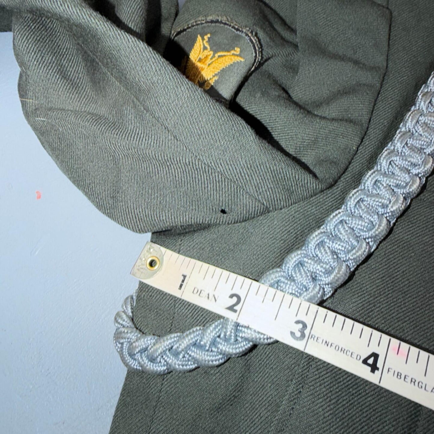 US Army Korean War Officer Suit 1950s Armored Hell Wheels Patch 37R VTG Jacket
