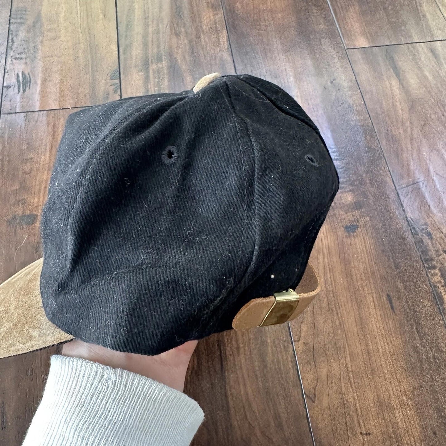 Mac Done Vintage Hat Cap Snapback Gray Bike Motorcycle Y2K Cool 90s Black 80s