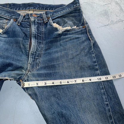Levis 505 Big E Vintage 60s Redline Selvedge USA XX 1960s Jeans 501 Act 31x28