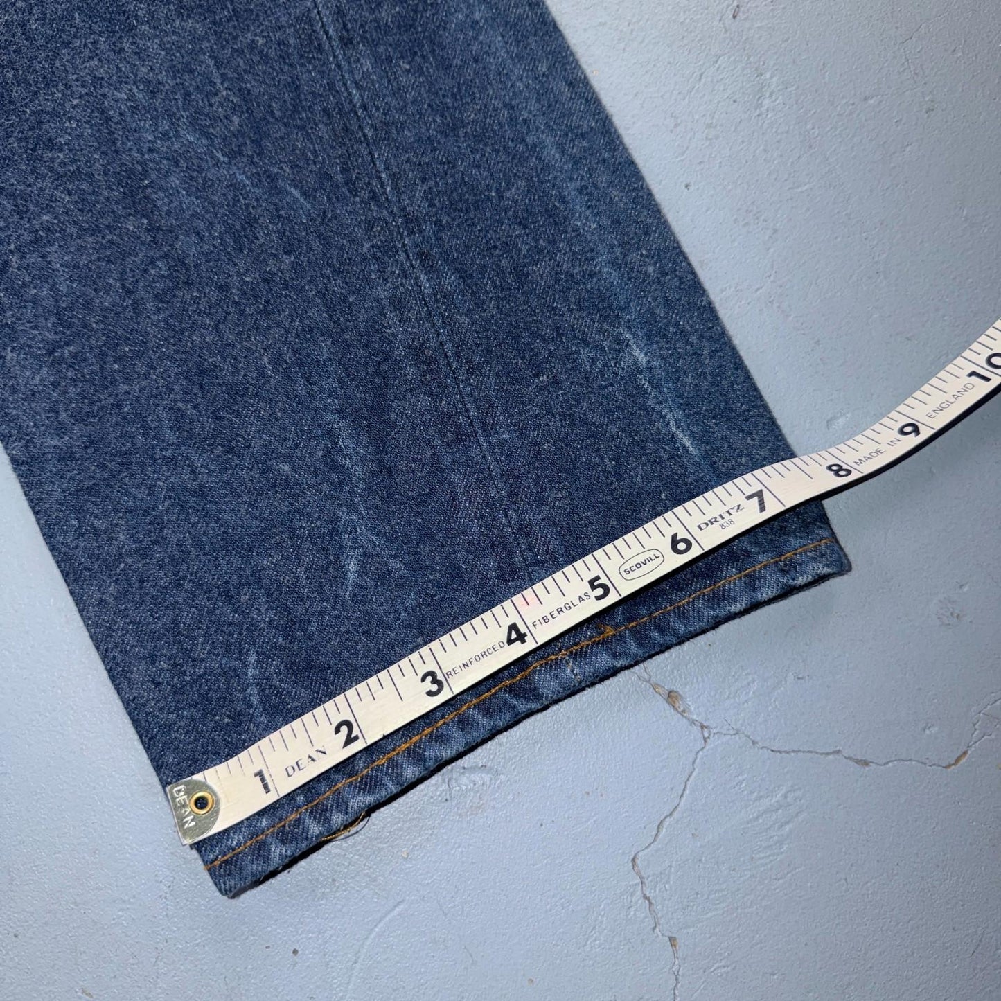 Levis 501 Vintage 80s Redline Selvedge USA Jeans Fuzzy Dark Wash 27x31 Act 25x27