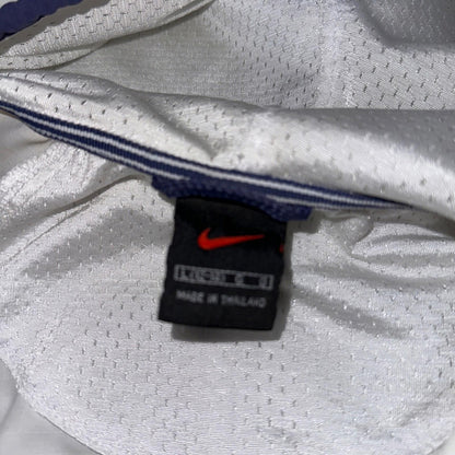 Nike Jacket Vintage Nylon Windbreaker Women’s Quarter Zip Large White 90s