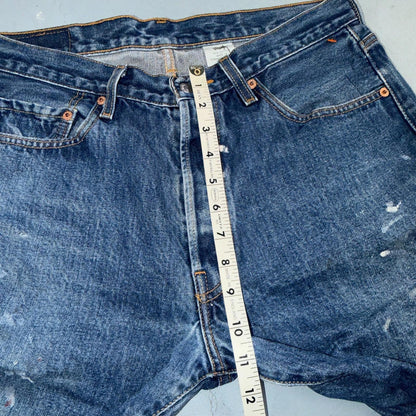 Levis 501 Vintage Y2K 90s XX Straight Leg Jeans Blue Med Wash 34x32 Act 32x30