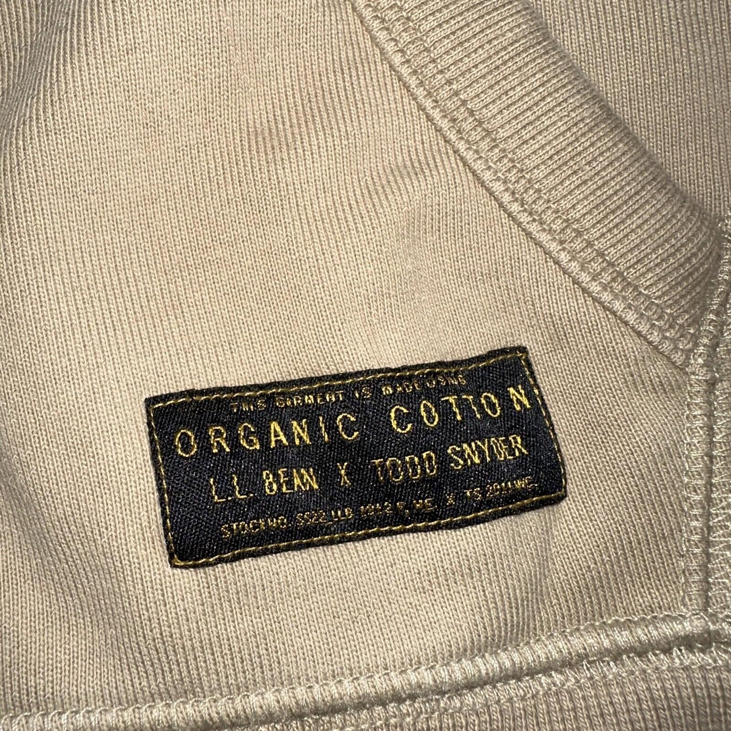 Todd Snyder LL Bean Maine-Ah Collection Shawl Neck Terry Sweatshirt Sweater M