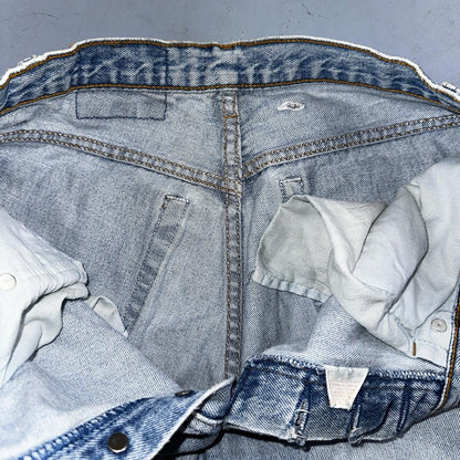 Levis 501 Vintage 90s Straight Leg Jeans 32x30 80s Light Wash Act 28x30 Thrashed