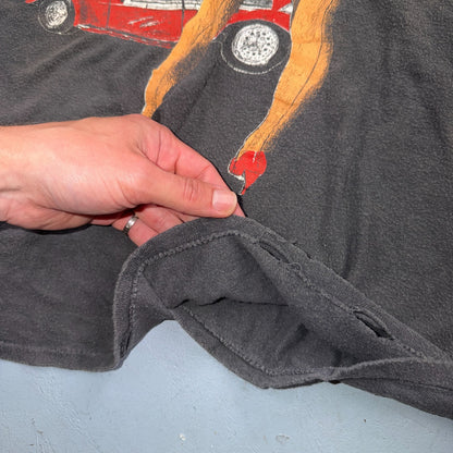 ZZ Top Legs 1983 Promo VTG T Shirt Tank Chop Boxy 80s Music Band Rock Cars Hot