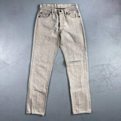 Levis 501 Vintage 80s USA XX Straight Leg Jeans Gray Light Wash 28x32 Act 27x31