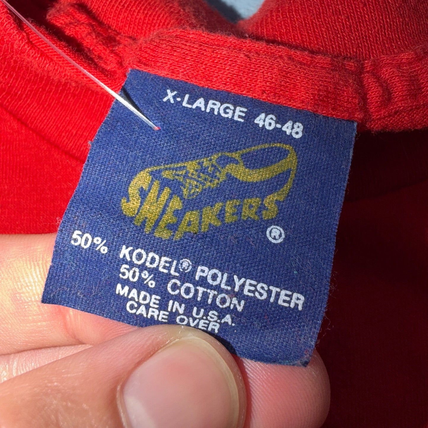 VTG 80s Are We Having Fun Yet? Funny Sarcastic Single Stitch T Shirt Red XL USA