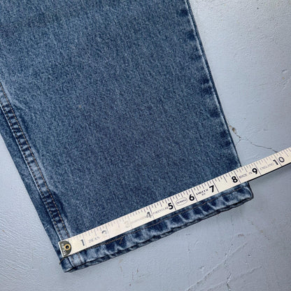 Levis NOS Vintage 90s Silvertab Baggy Loose Denim Jeans USA Blue Mens DS 36x30